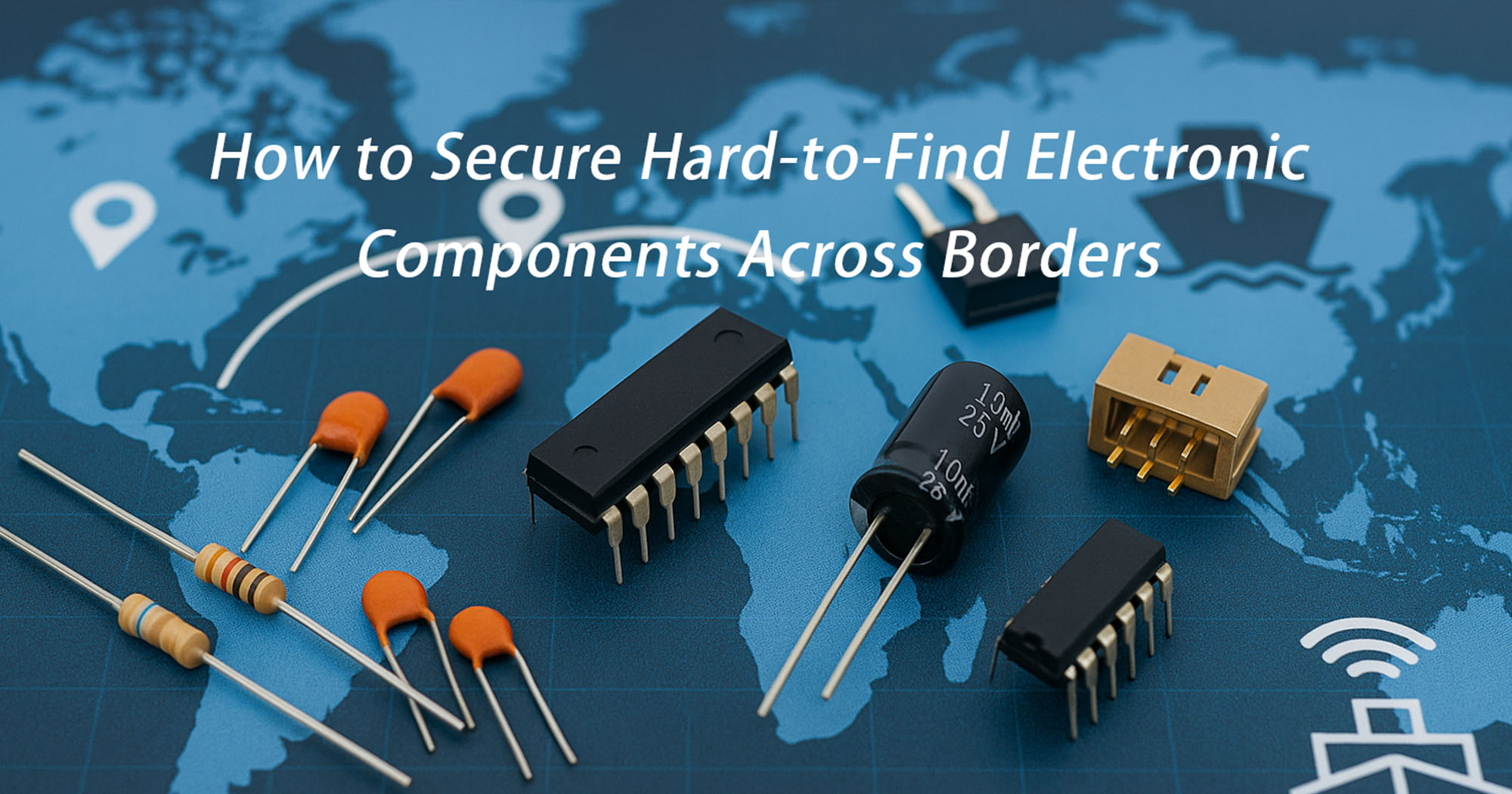 Navigating Global Sourcing: How to Secure Hard-to-Find Electronic Components Across Borders