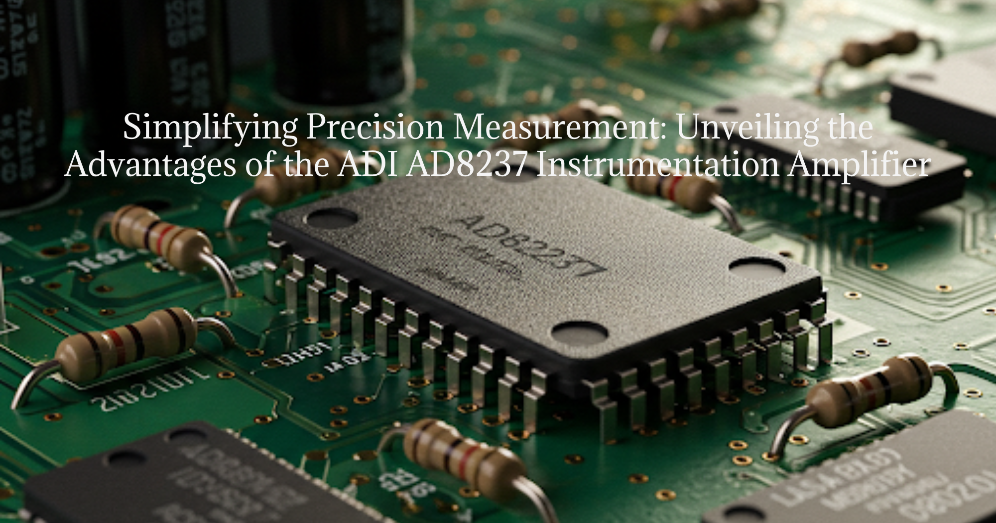 Unveiling the Advantages of the ADI AD8237 Instrumentation Amplifier