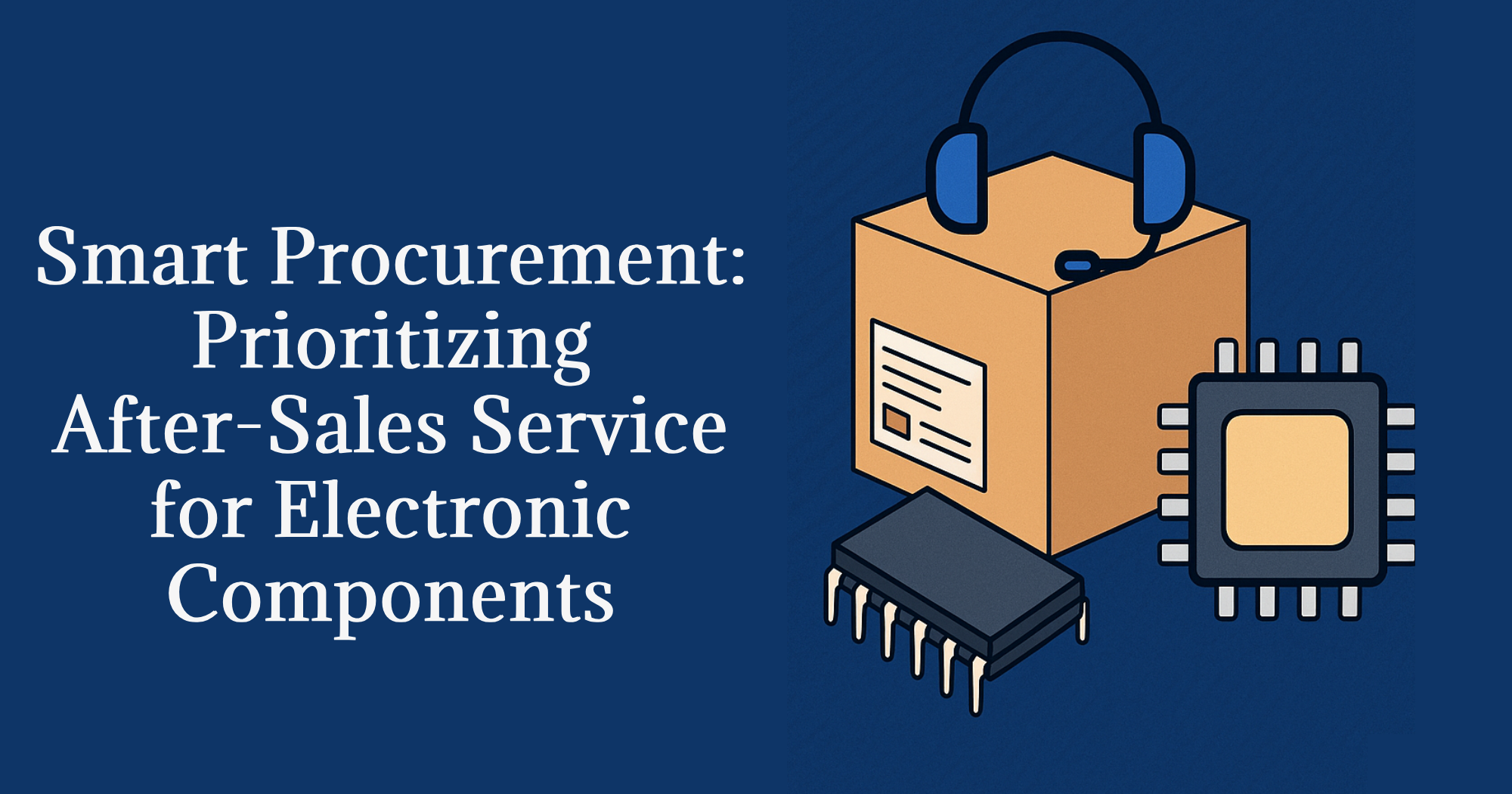 Smart Procurement: Prioritizing After-Sales Service for Electronic Components
