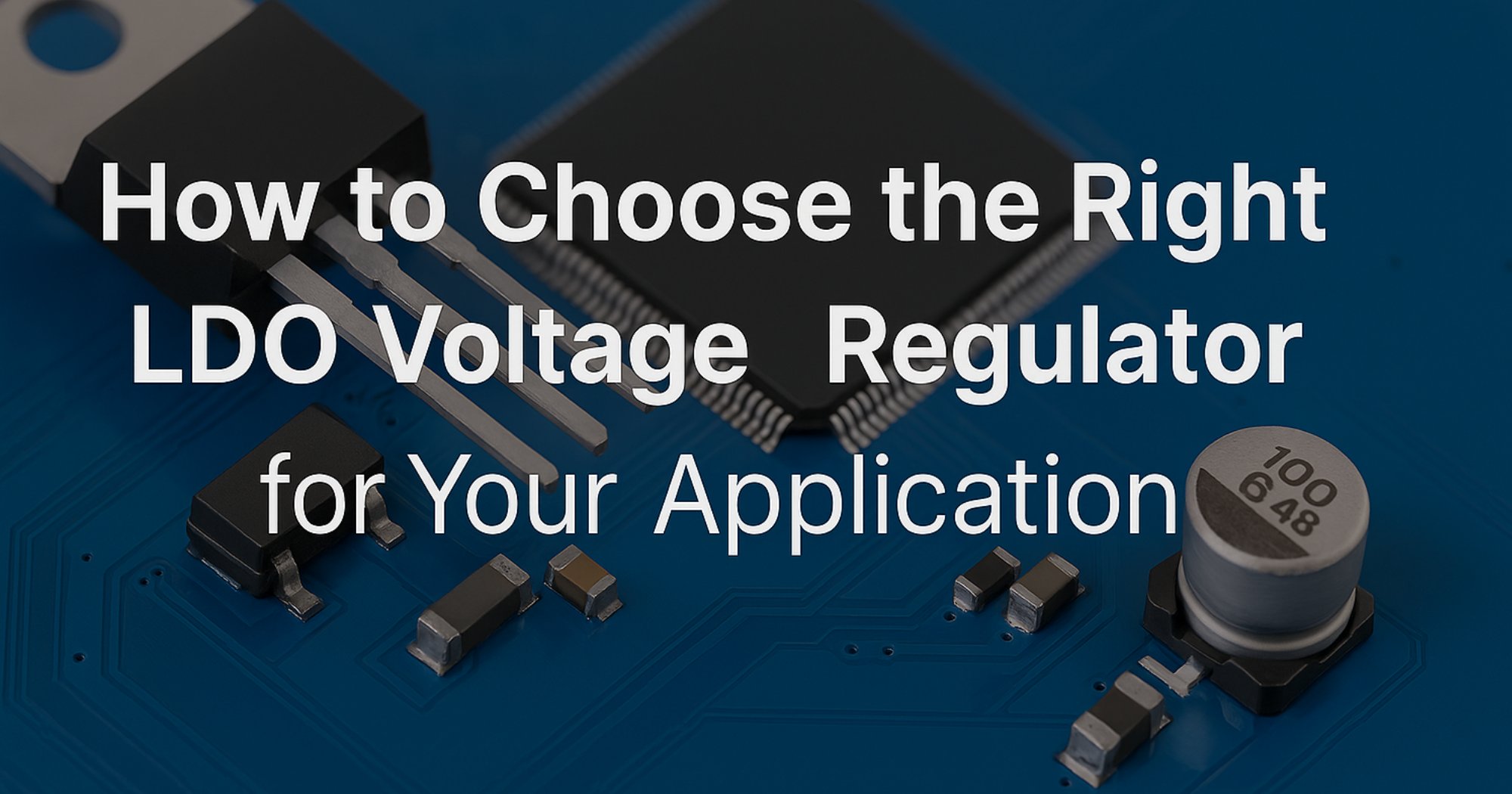 How to Choose the Right LDO Voltage Regulator for Your Application
