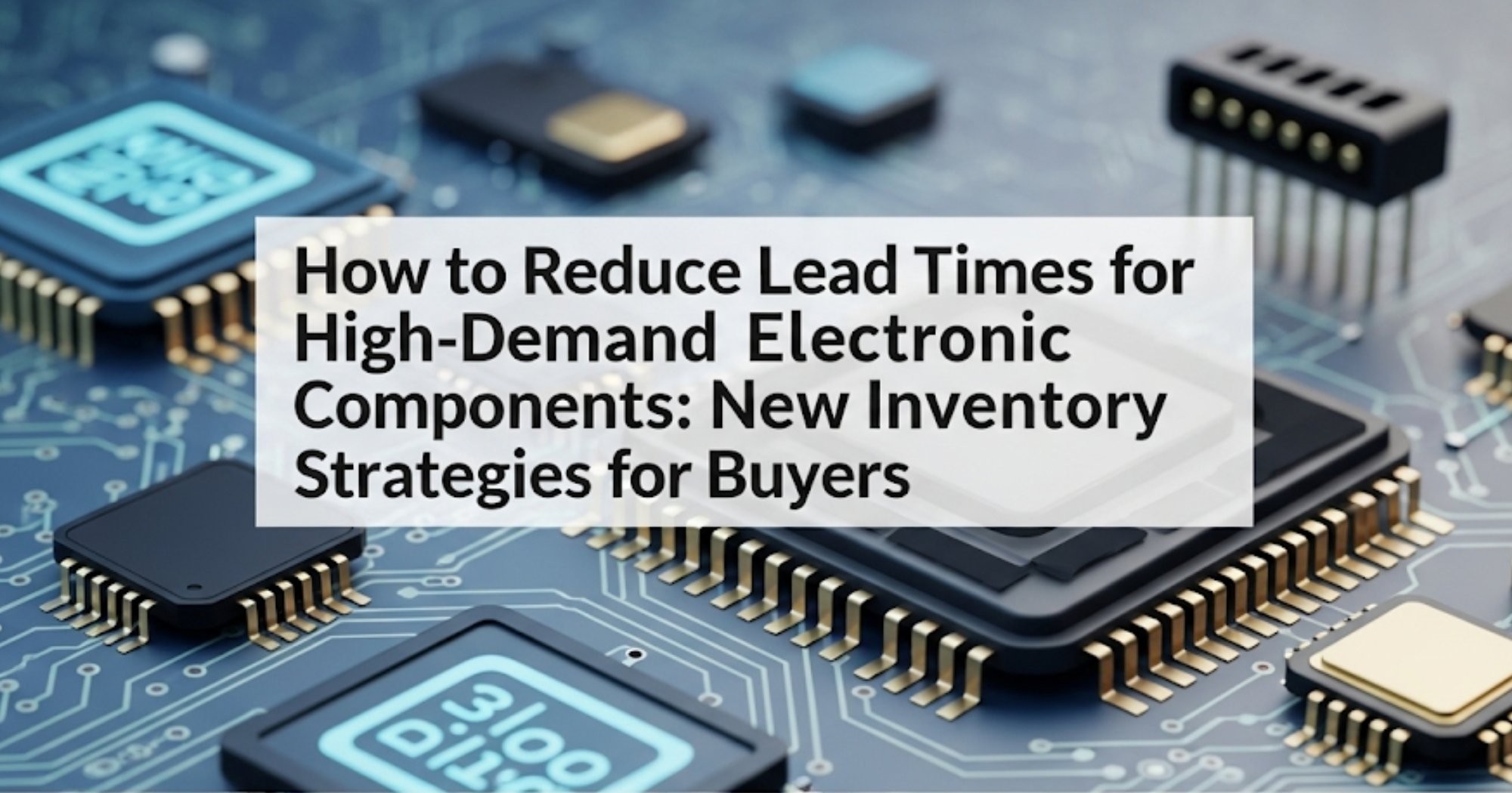 How to Reduce Lead Times for High-Demand Electronic Components: New Inventory Strategies for Buyers