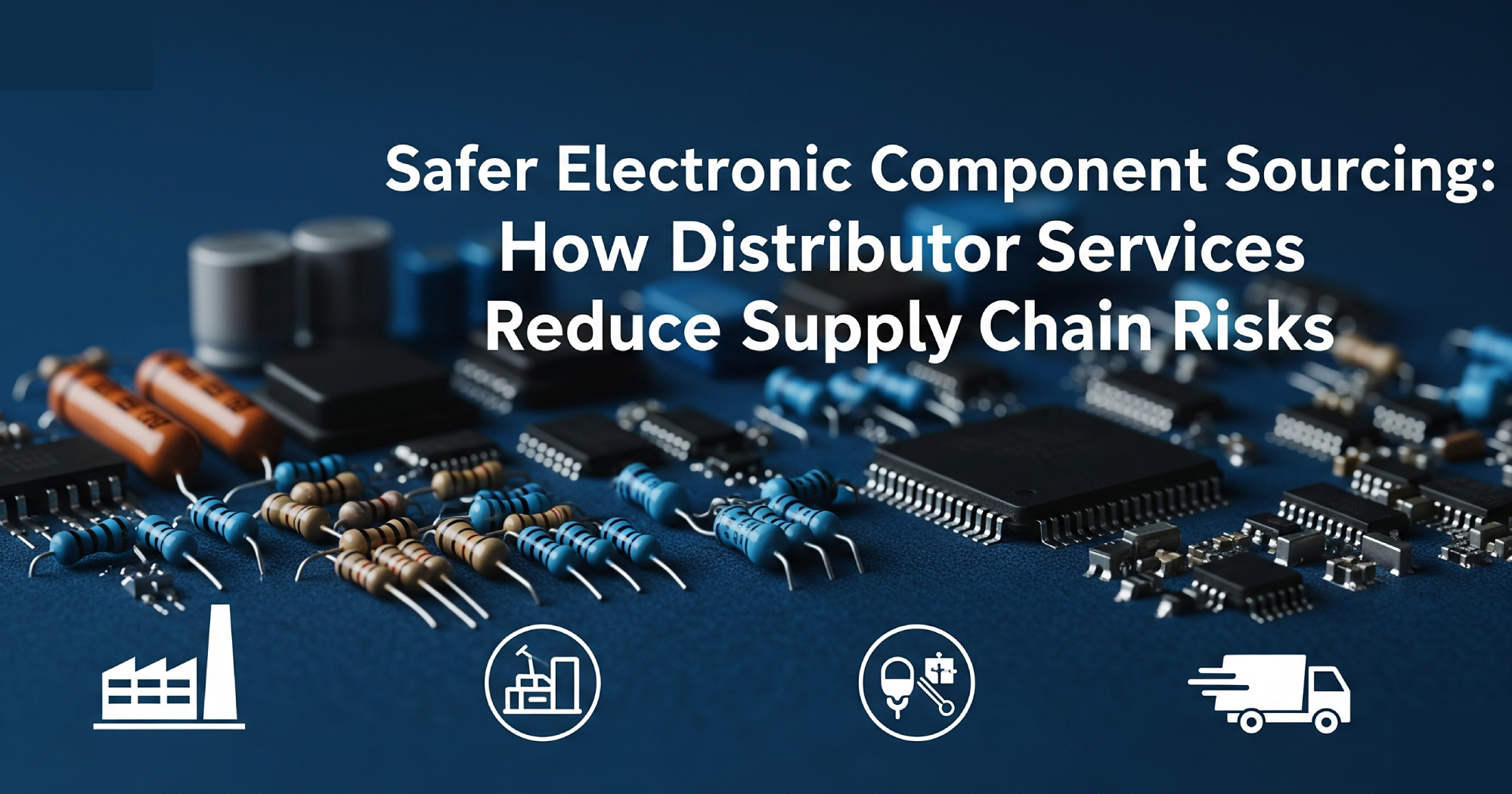 Safer Electronic Component Sourcing: How Distributor Services Reduce Supply Chain Risks