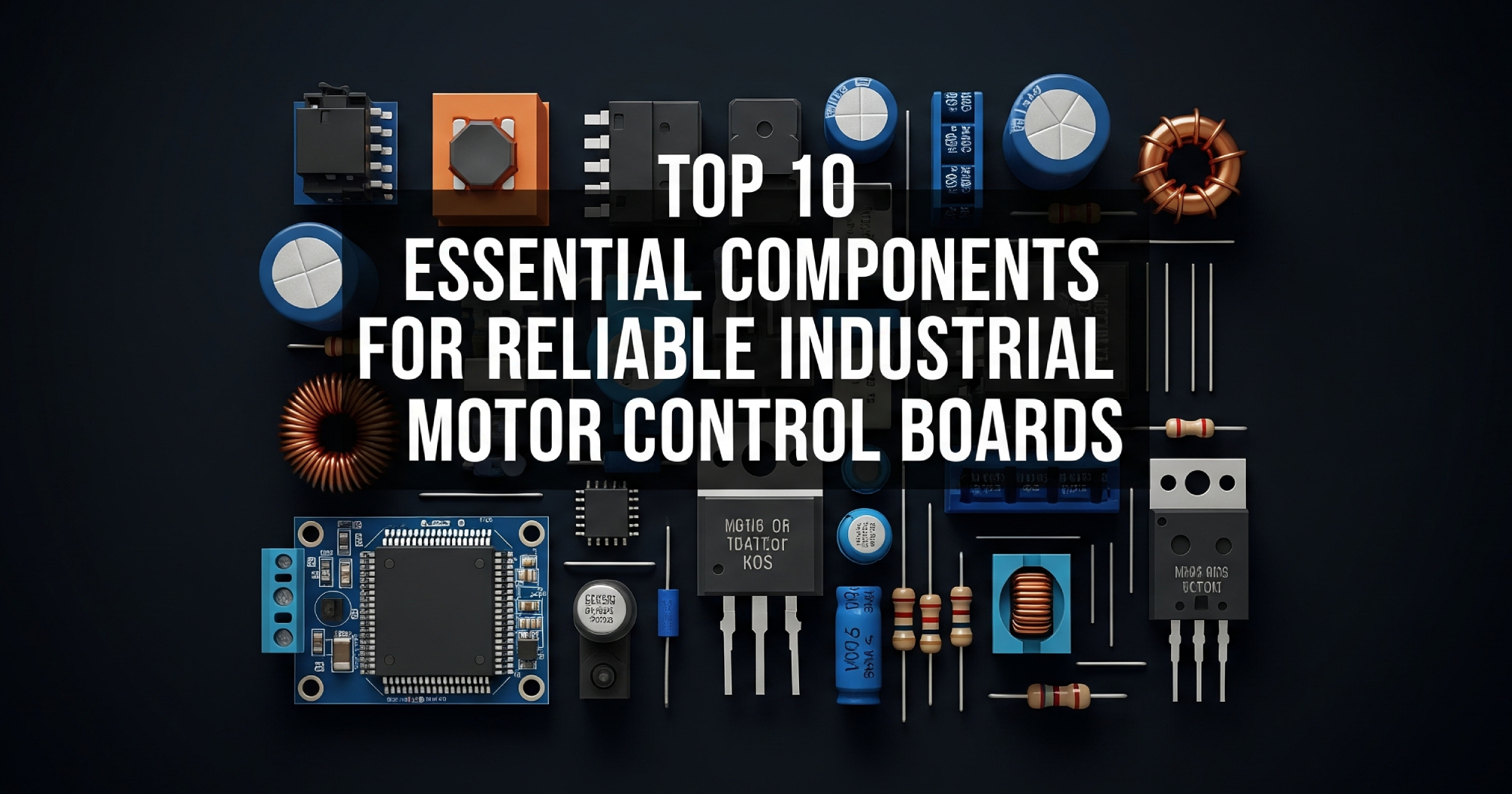 Top 10 Essential Components for Reliable Industrial Motor Control Boards