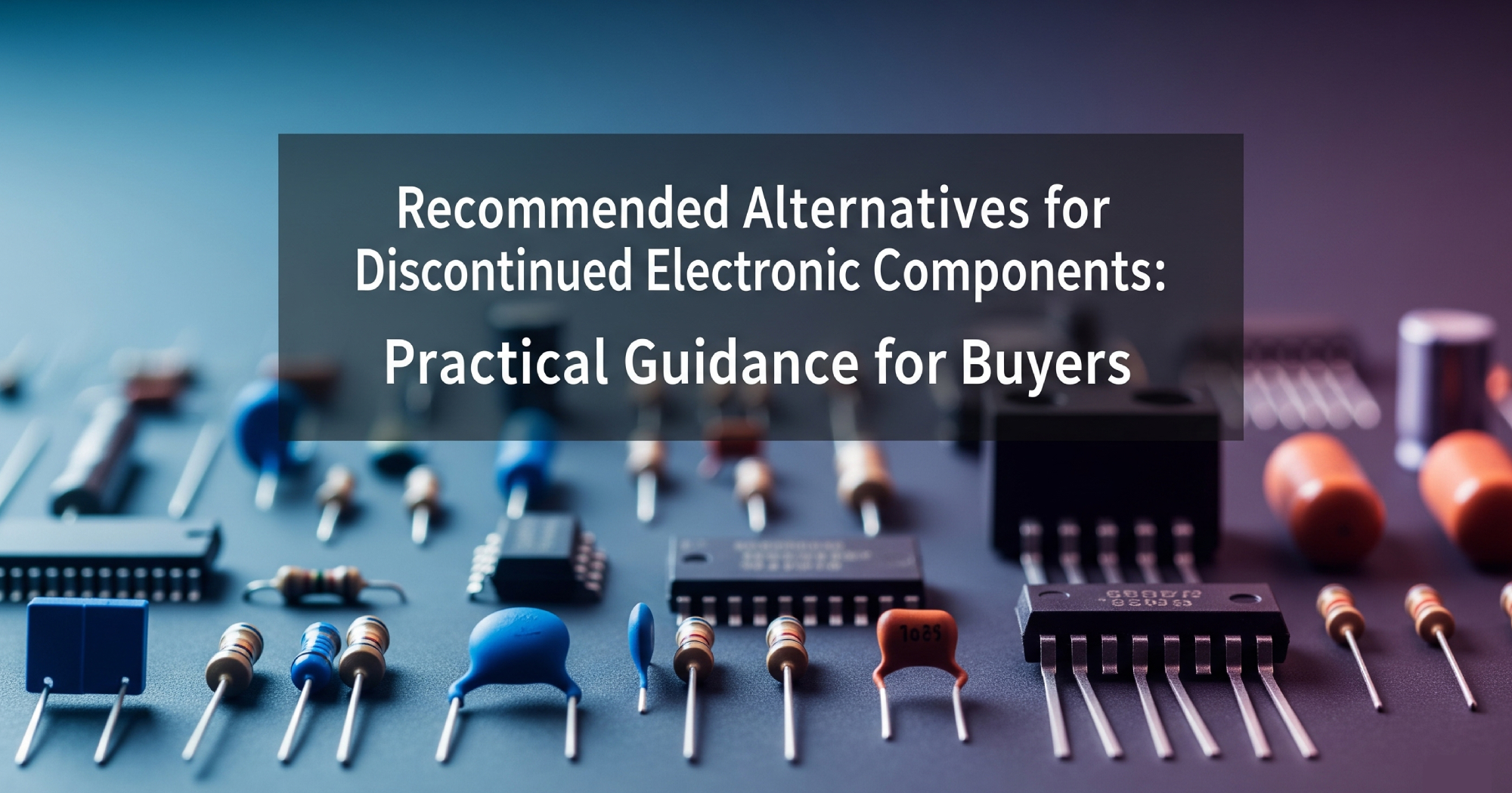 Recommended Alternatives for Discontinued Electronic Components: Practical Guidance for Buyers