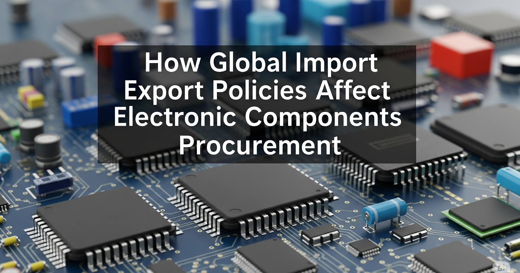 How Global Import Export Policies Affect Electronic Components Procurement