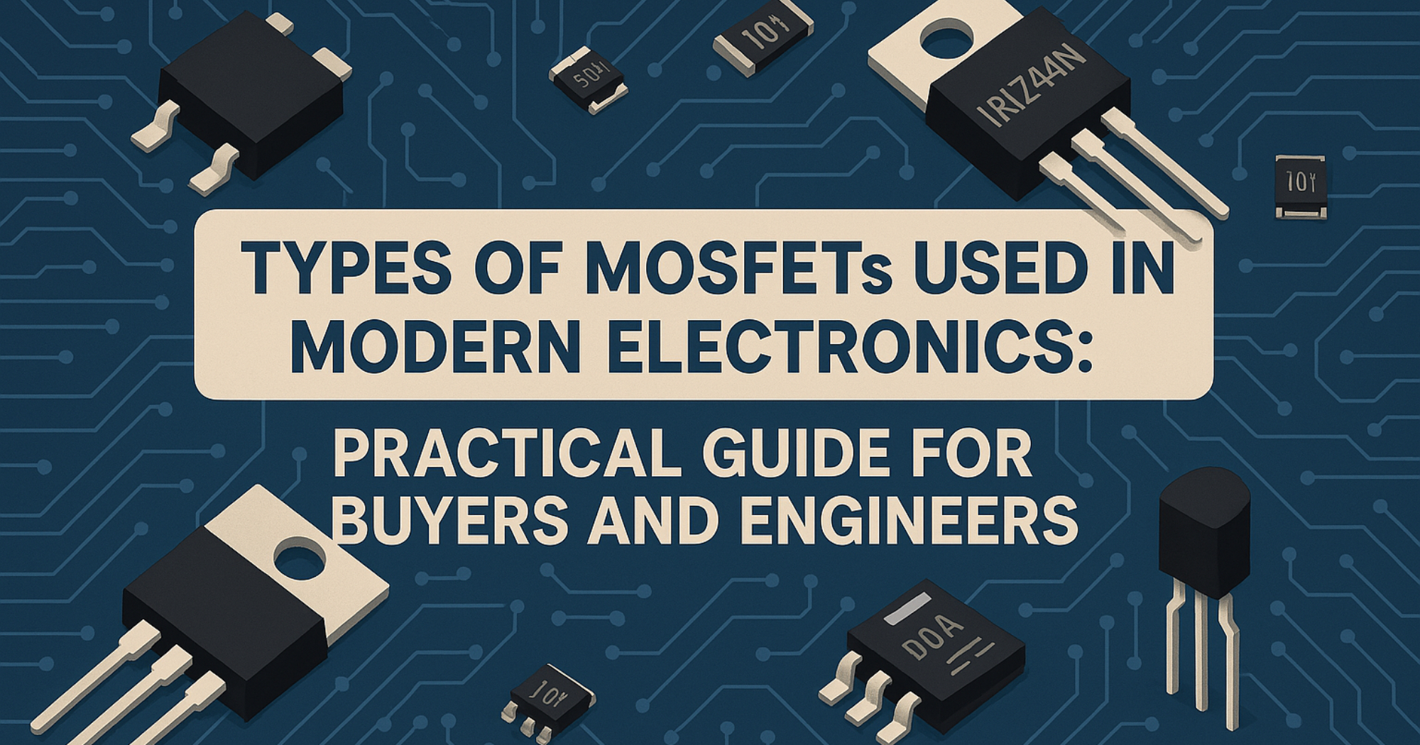 Types of MOSFETs Used in Modern Electronics Practical Guide for Buyers and Engineers