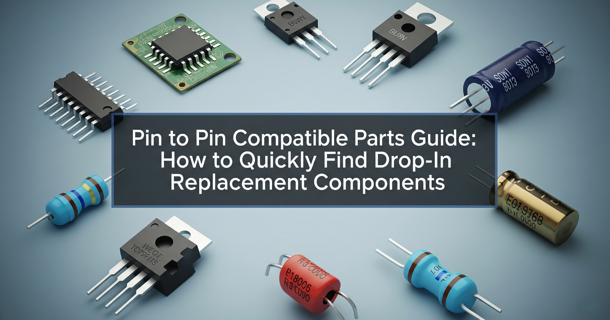 Pin to Pin Compatible Parts Guide How to Quickly Find Drop In Replacement Components