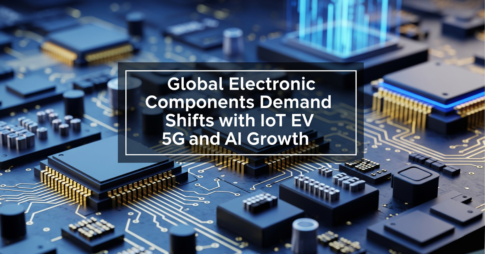Global Electronic Components Demand Shifts with IoT EV 5G and AI Growth