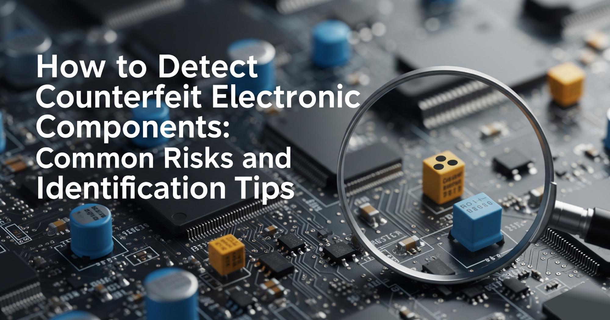 How to Detect Counterfeit Electronic Components: Common Risks and Identification Tips