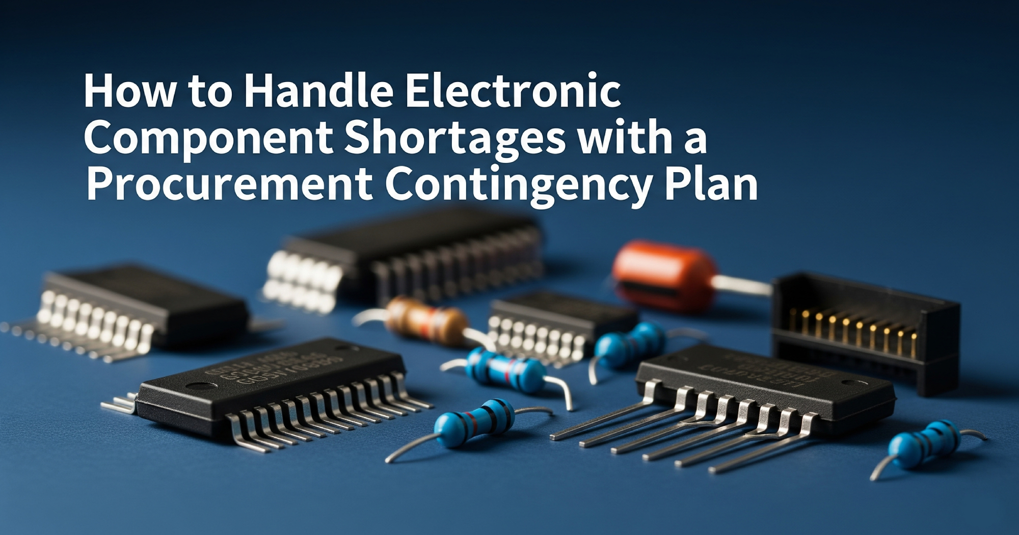 How to Handle Electronic Component Shortages with a Procurement Contingency Plan