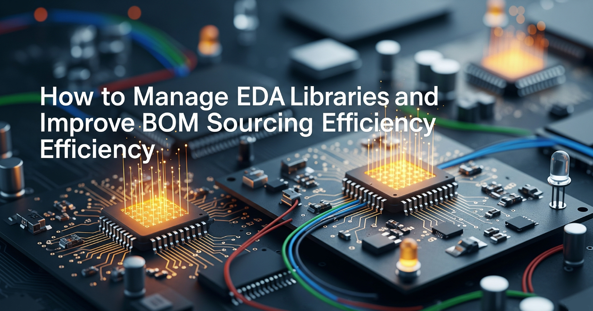 How to Manage EDA Libraries and Improve BOM Sourcing Efficiency