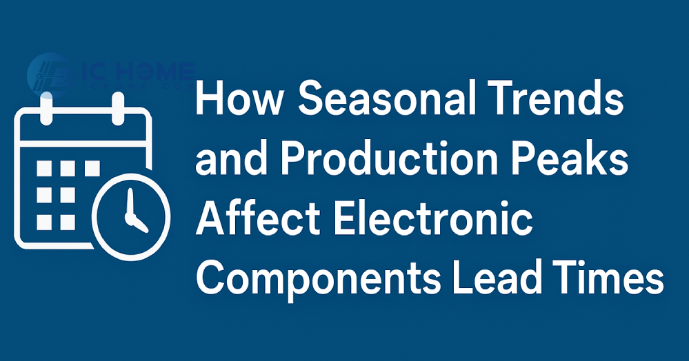 How Seasonal Trends and Production Peaks Affect Electronic Components Lead Times